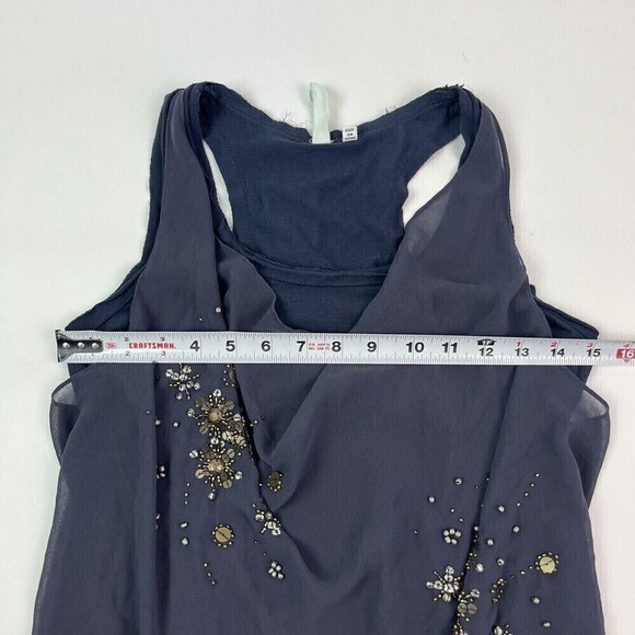 Robbi Nikki Embellished Beaded Tank Top M y2k whimsigoth fairy grunge indie - Picture 14 of 16